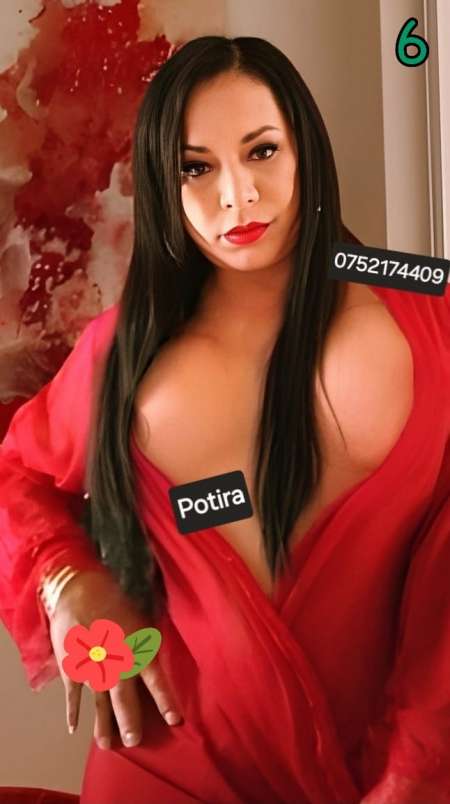 TRANS POTIRA !BELLE BRUNE RAFFIN� SEXY A ALES
