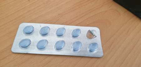 Plaquette pillule bleue