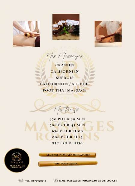 Massages Romains sur Bziers