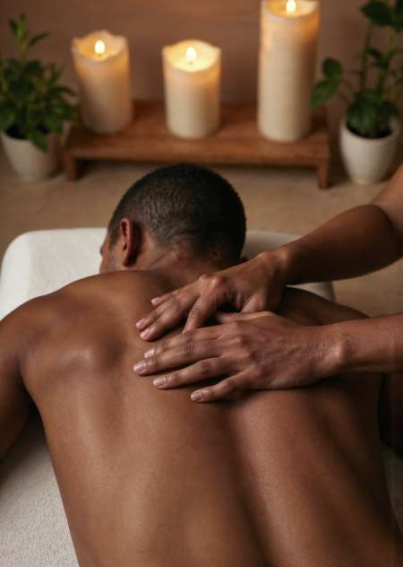 Homme mur propose massage très sensuel